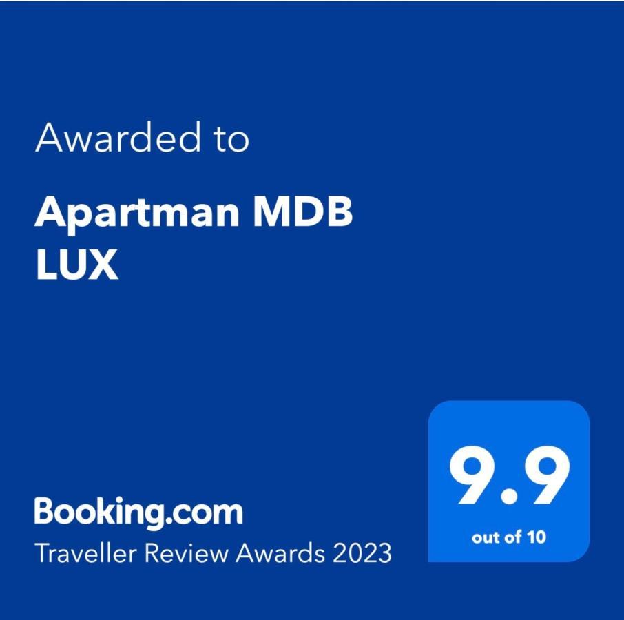 Apartman Mdb Lux Subotica Eksteriør billede