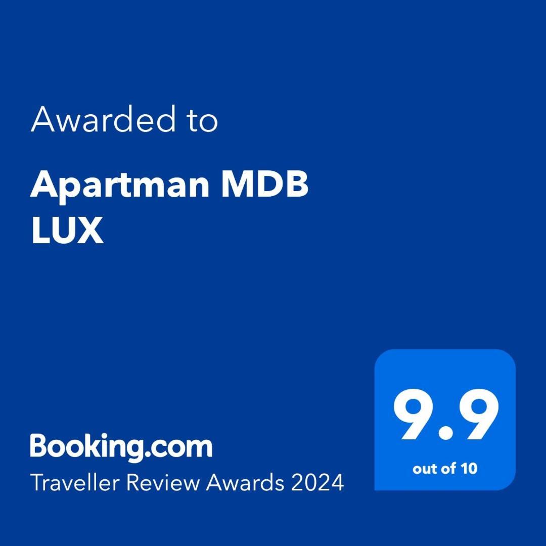 Apartman Mdb Lux Subotica Eksteriør billede